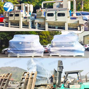 客戶案例——提升輸送式噴砂機